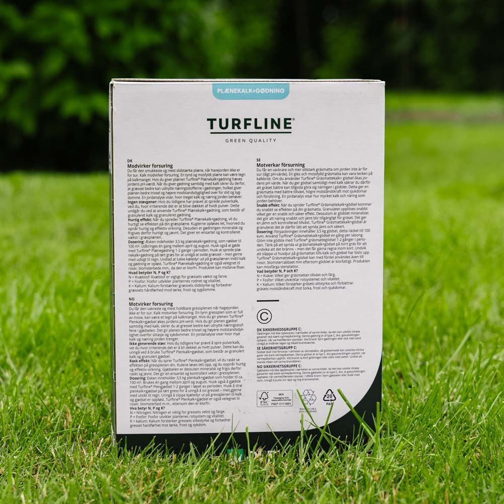 Turfline Pelouse Chaux + Engrais 11/2/4, 3,5 kg